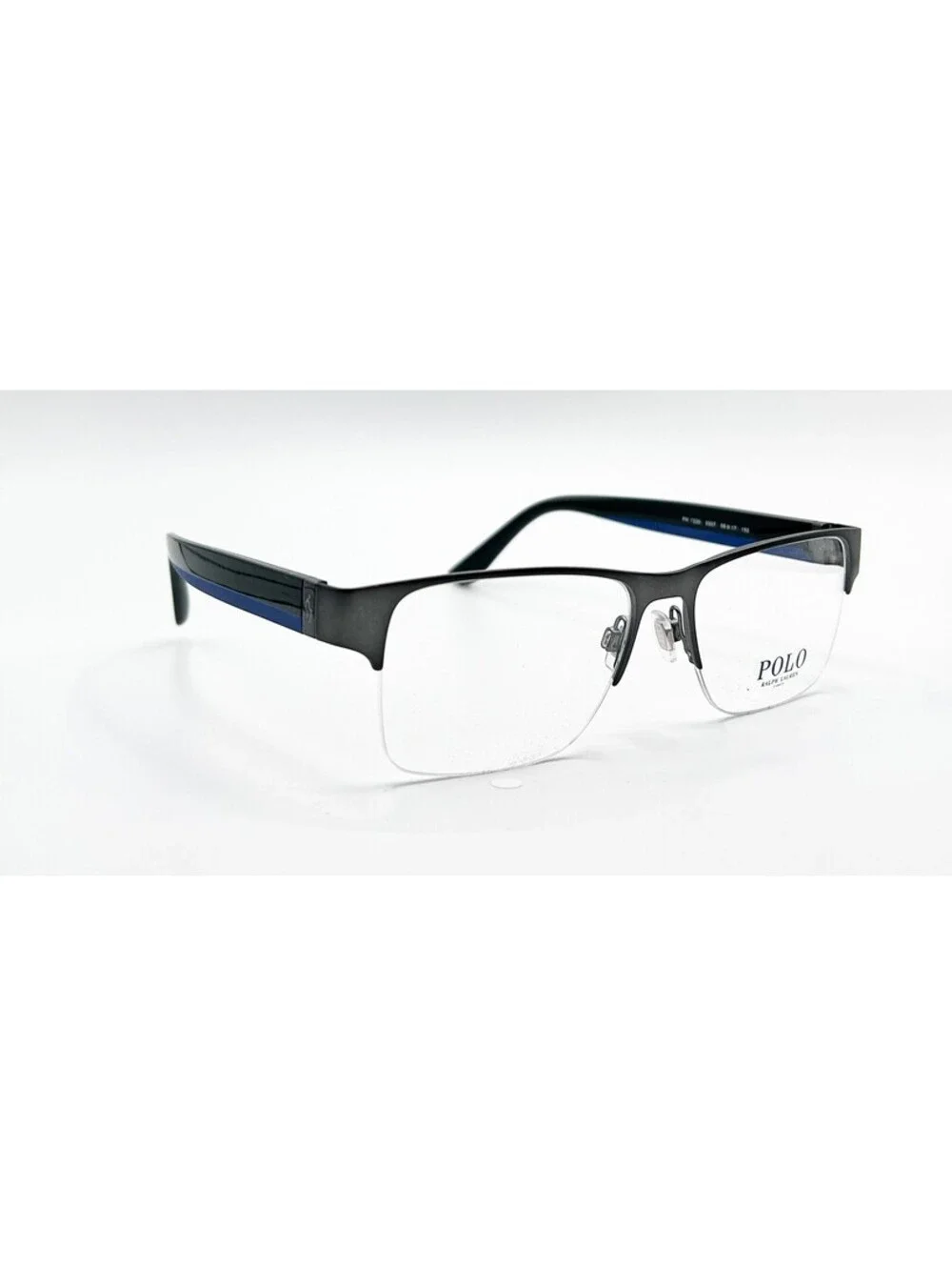 Polo Ralph Lauren Ph 1220 9307 Semishiny Dark Gunmetal Eyeglasses 56-17-150